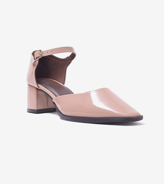 Mary Jane Heels - Nude