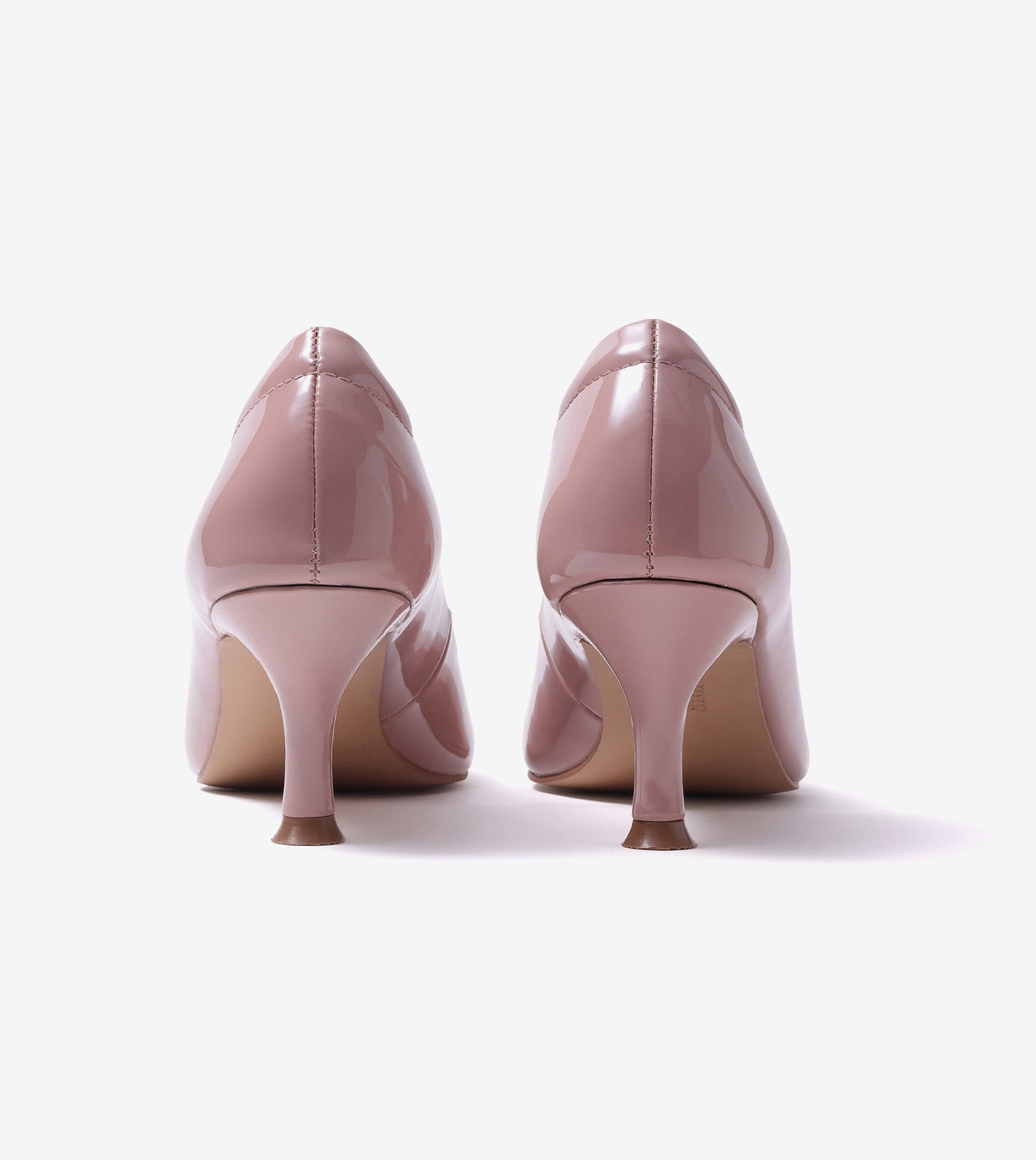 Classic Pointed-Toe Pumps - Nude Pink