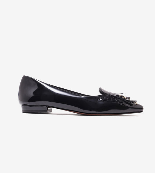 Atelier Fringe Flats - Black