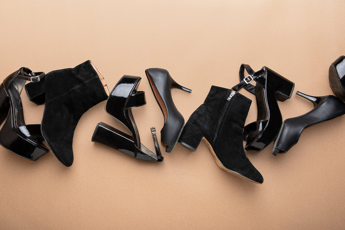 different types of heels