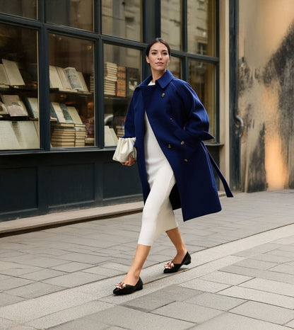 Pointed Toe Ballerinas Flats - Black