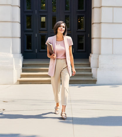 Buckled Mary Janes Ballet Flats - Gold