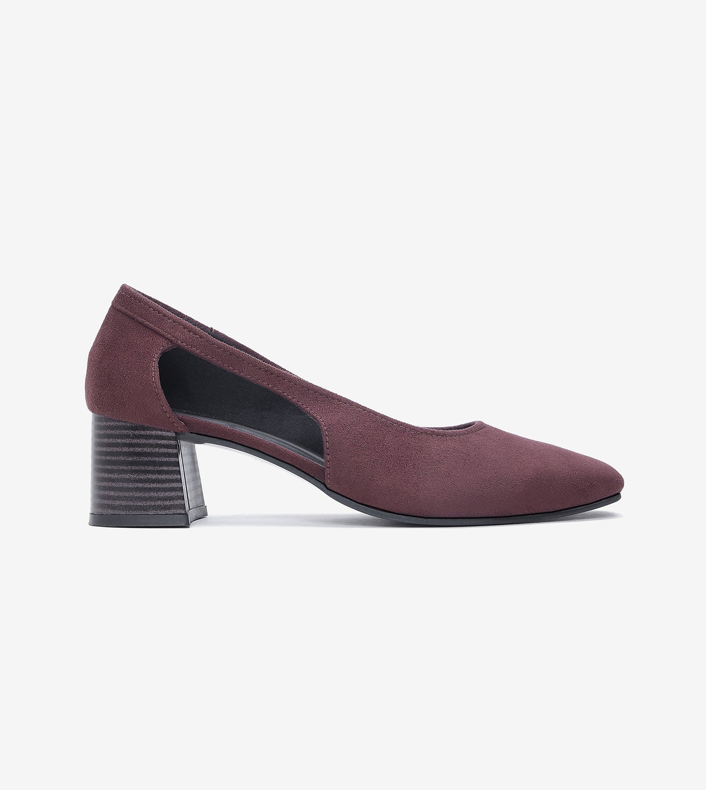 Velvet Sculpted Pumps - Brown