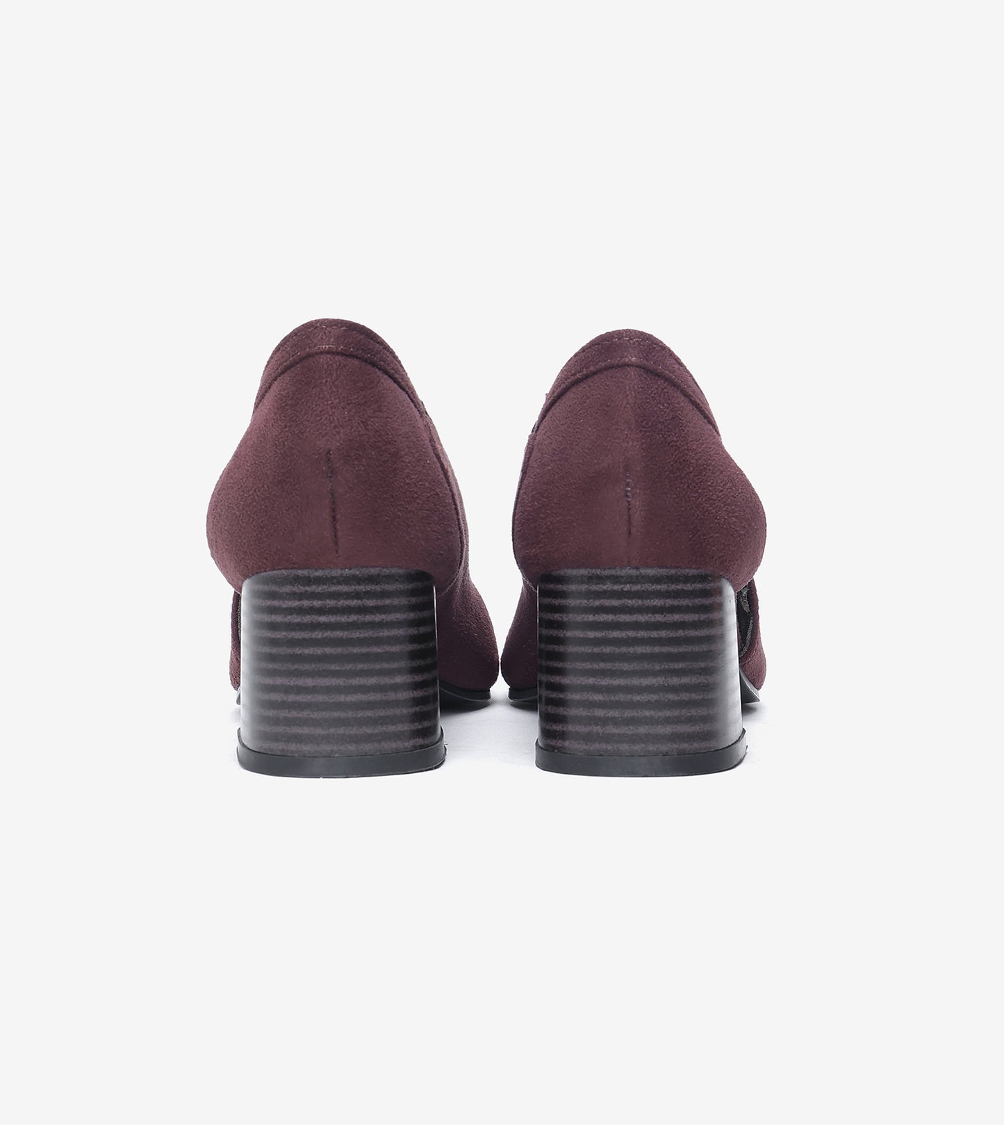 Velvet Sculpted Pumps - Brown