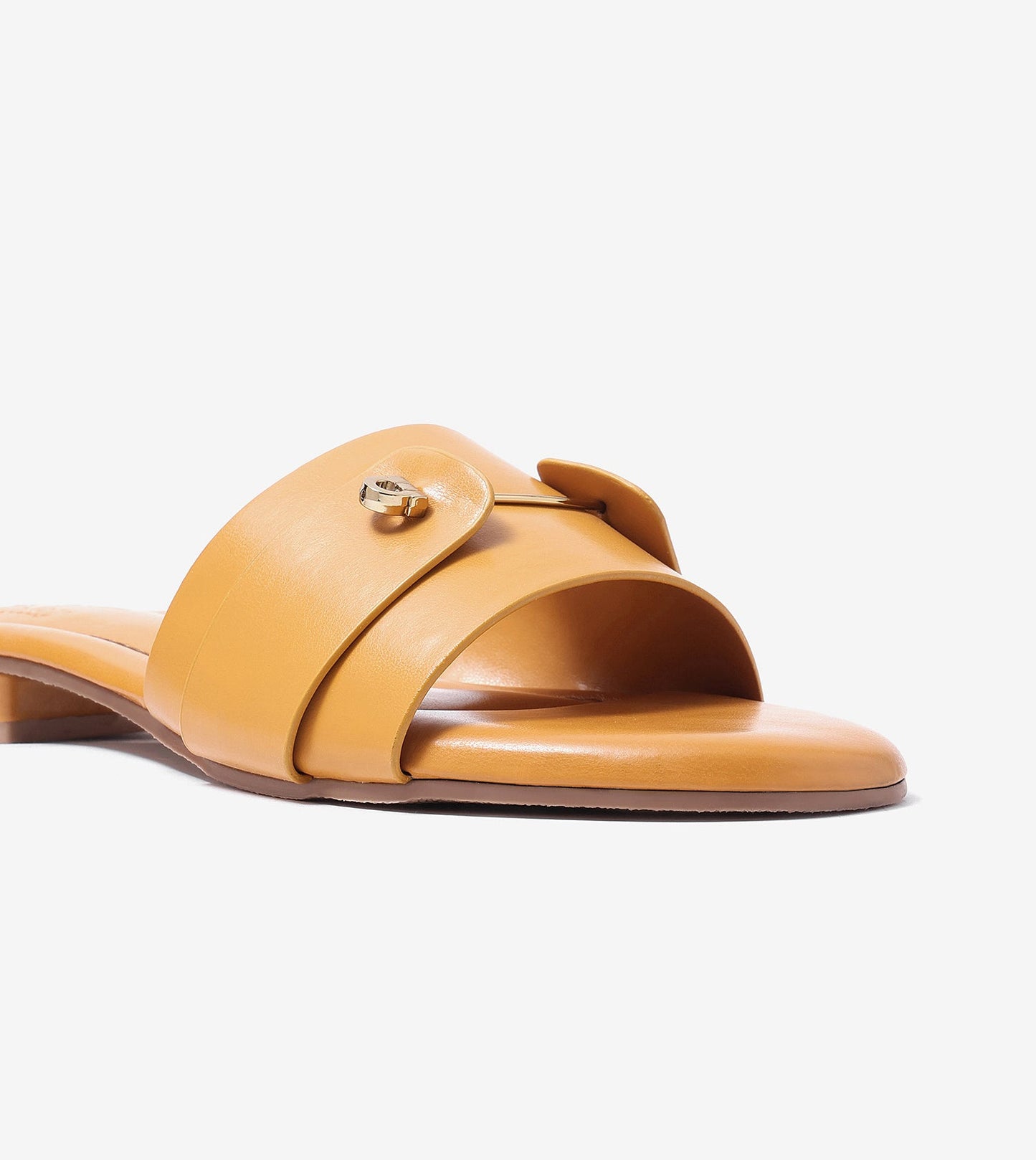 Minimal Muse Slip-On Flats - Mustard