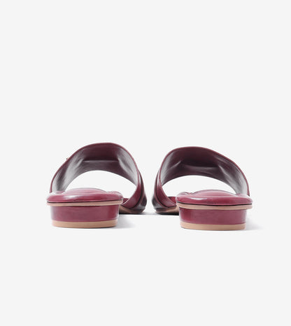 Minimal Muse Slip-On Flats - Red