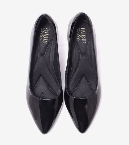 Classic Pointed-Toe Pumps - Black
