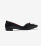 Pointed Toe Ballerinas Flats - Black