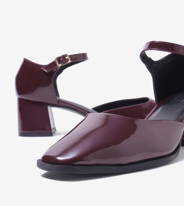Mary Jane Heels - Wine
