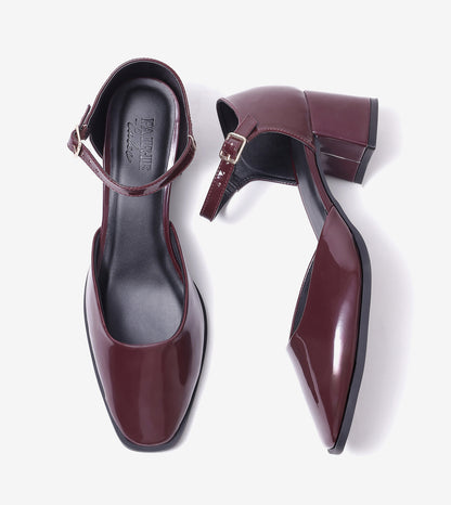 Mary Jane Heels - Wine
