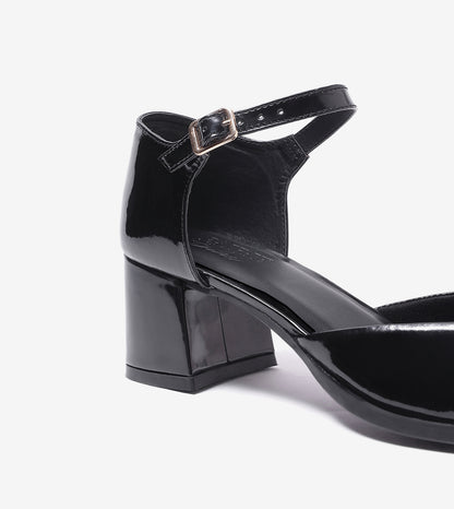 Mary Jane Heels - Black