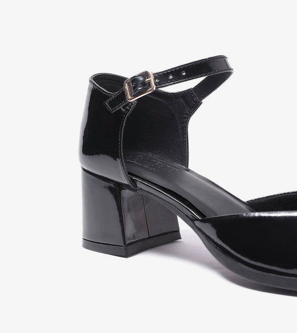 Mary Jane Heels - Black