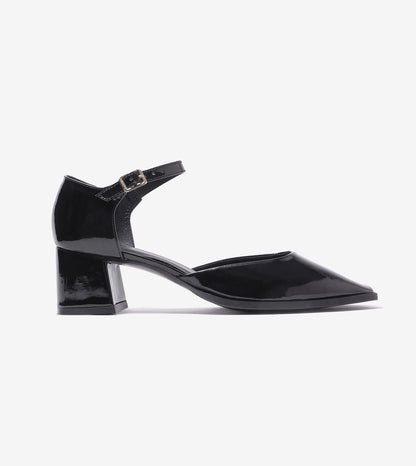 Mary Jane Heels - Black