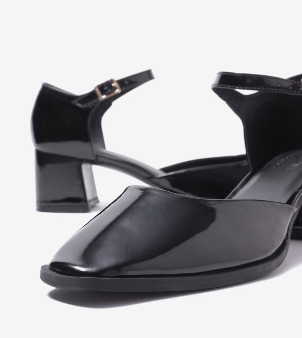Mary Jane Heels - Black