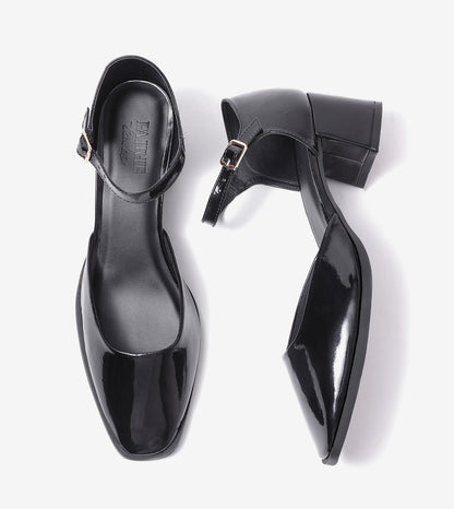 Mary Jane Heels - Black
