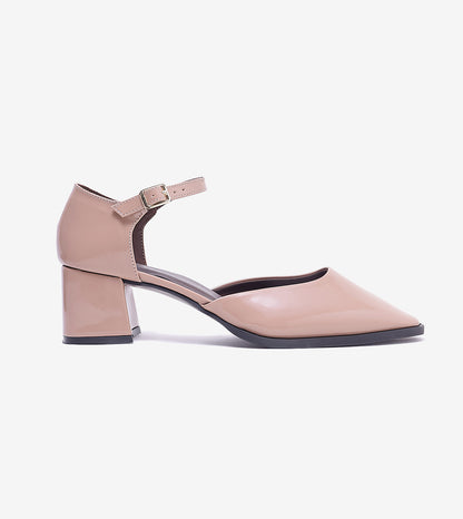 Mary Jane Heels - Nude