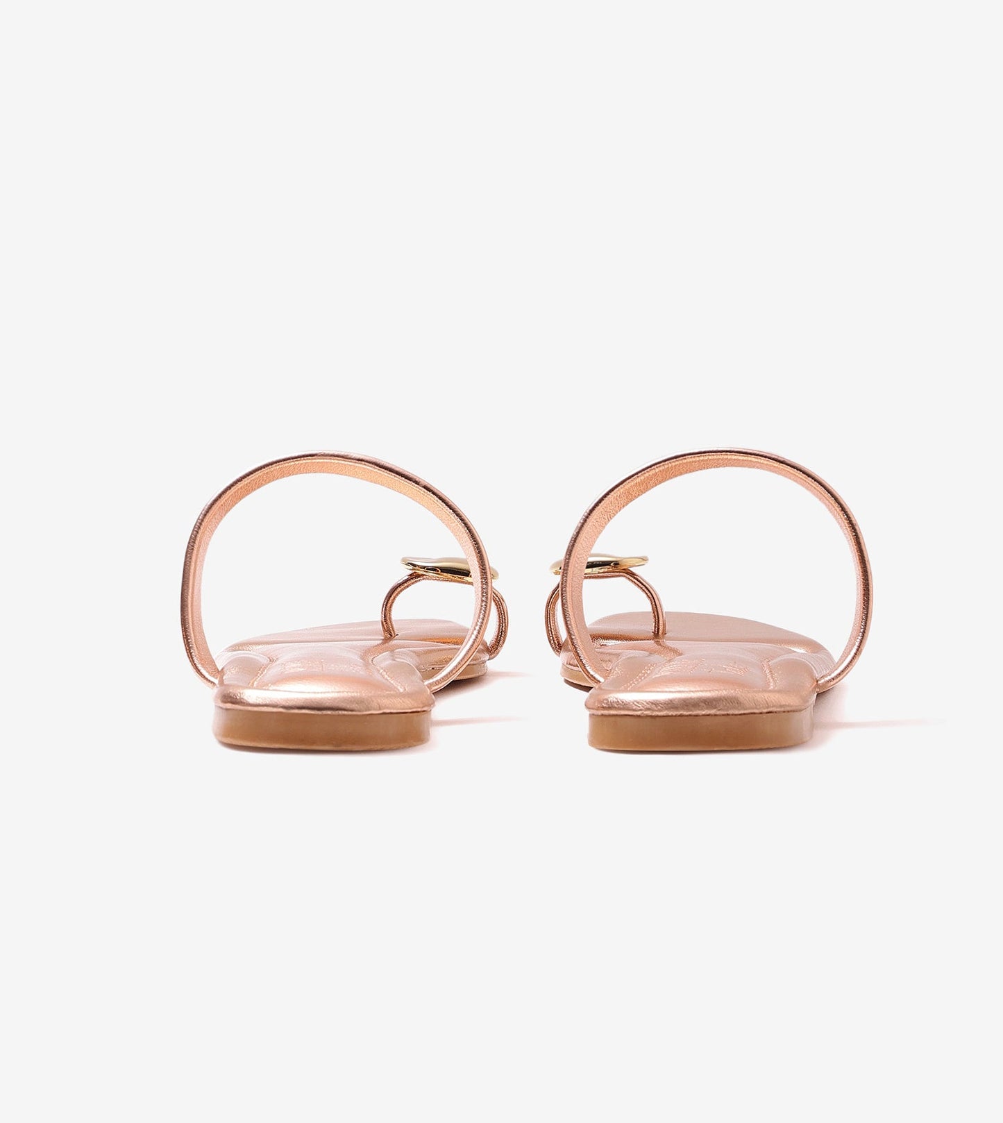 Metallic Toe Ring Flat - Rose Gold