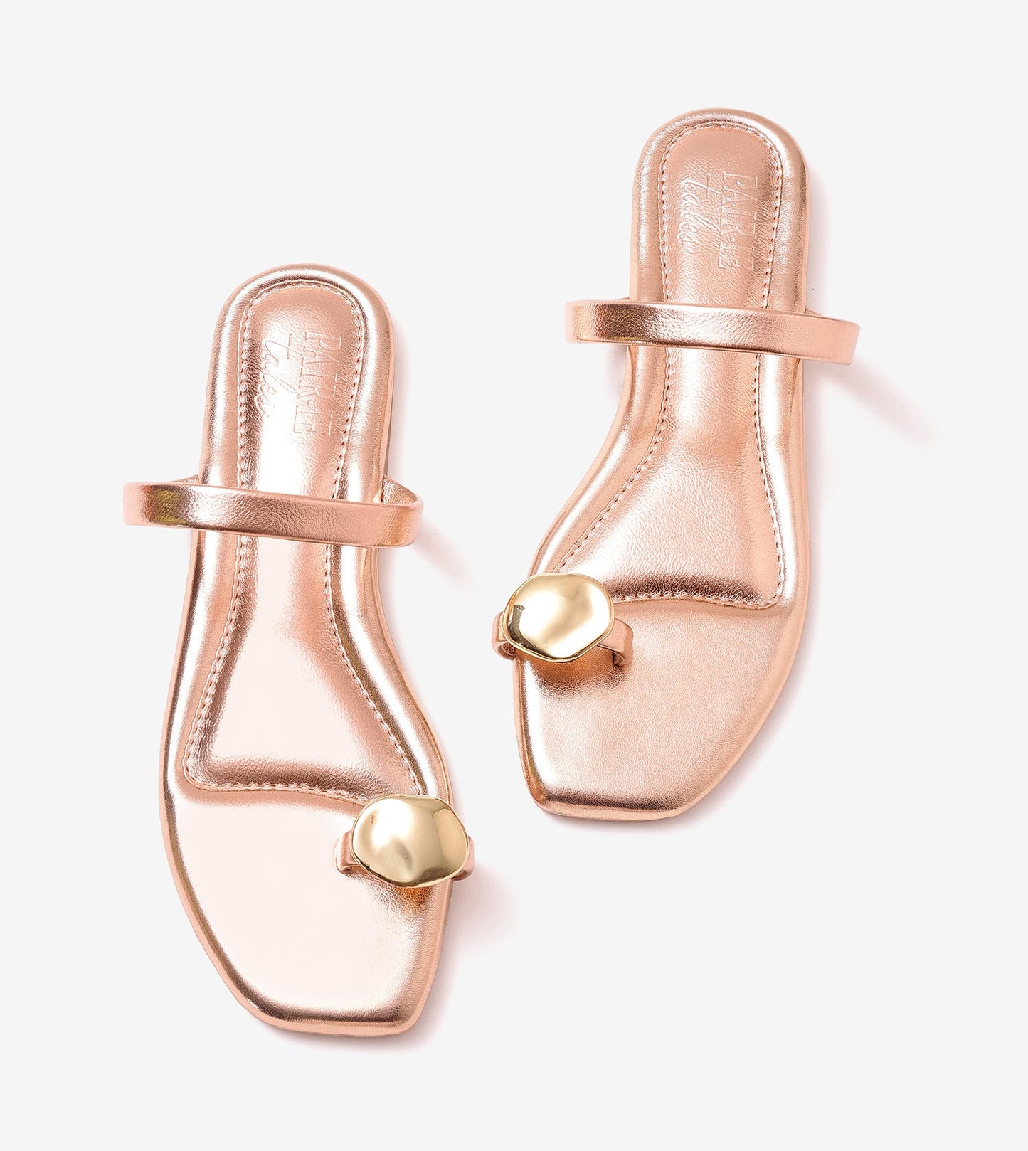 Metallic Toe Ring Flat - Rose Gold