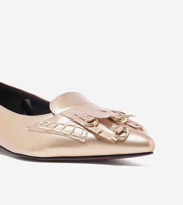 Atelier Fringe Flats - Gold
