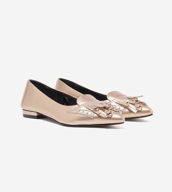 Atelier Fringe Flats - Gold