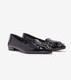 Atelier Fringe Flats - Black