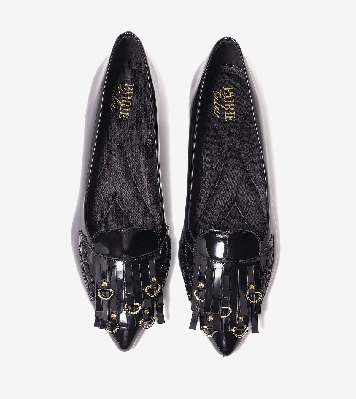 Atelier Fringe Flats - Black