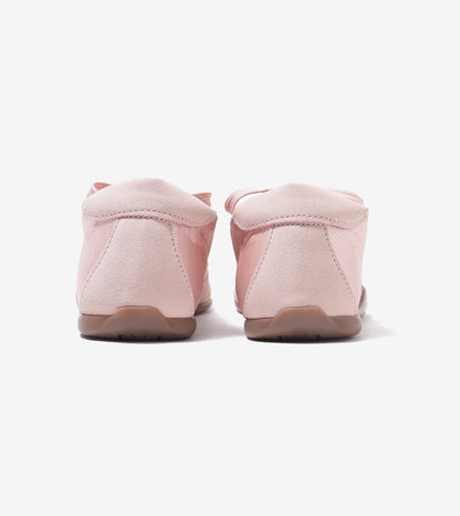 DRIFT ribbon lace-up sneakers for women in candy pink, pair, back view
